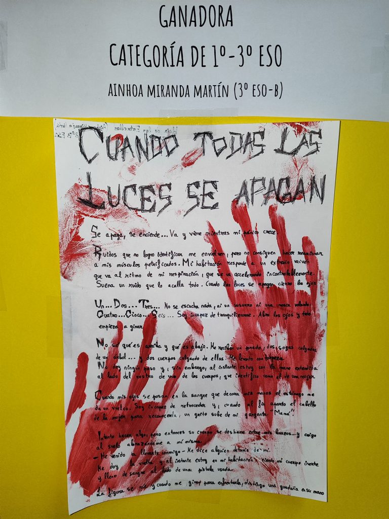 Ganadores del concurso de relatos sobre Halloween