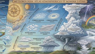 fenómenos meteorológicos en latín